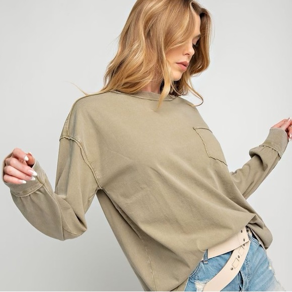 Distressed oversized tee shirt - Picture 3 of 6